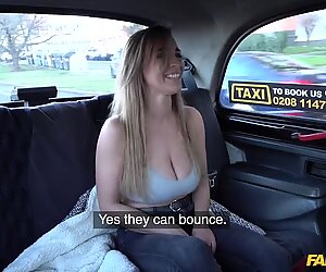 Fake Taxi Josephine Jackson and her huge natural boobs