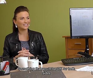 LOAN4K. Naughty lassie Frances passes special porn casting