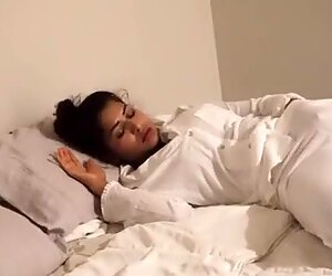 Desi Bhabi fucks herself in bed - Maya