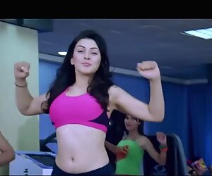 Hansika Sexy Fap Workout