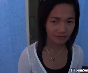 AsianSexPatrol Hairy Filipina Cooch Drips With Creampie